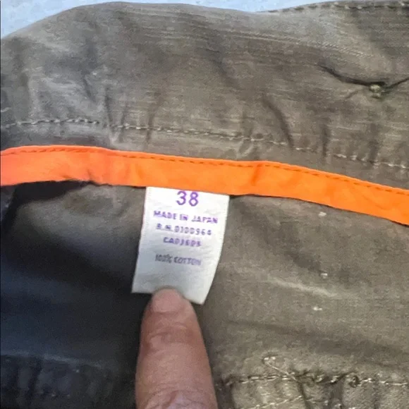 PRPS Dark Olive Cargo Pants - Picture 9 of 9